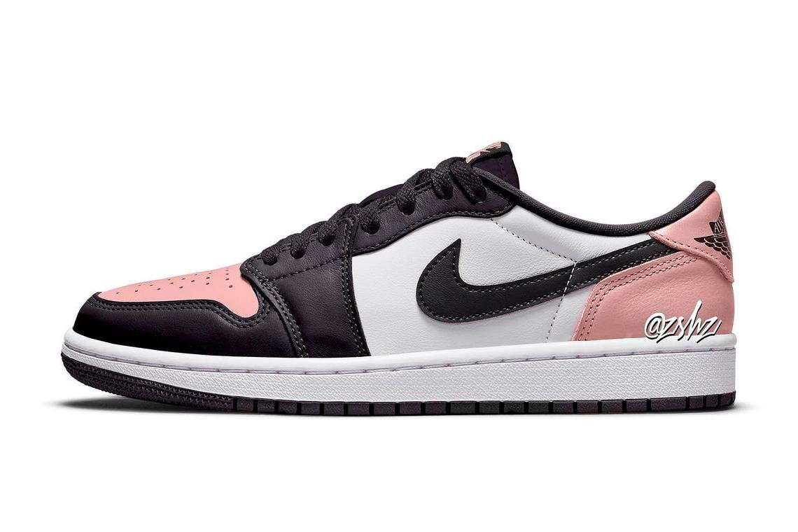 Air Jordan 1 Low 'Bleached Coral'